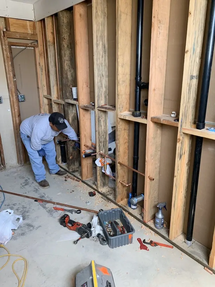 Commercial rough-in plumbing for Gas Line Repair in Woods Cross